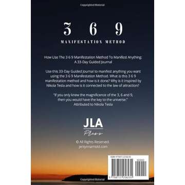 3 6 9 Manifestation Method: How Use The 3 6 9 Manifestation Method To Manifest Anything: A 33-Day Guided Journal (Guided Journals)