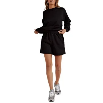 NUFIWI Women's High Waist Workout Shorts with Pockets