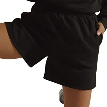 NUFIWI Women's High Waist Workout Shorts with Pockets