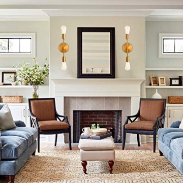 Stunning Brushed Brass 2-light Wall Sconce for Any Room