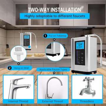 AGWIM Alkaline Water Ionizer for Healthy Hydration