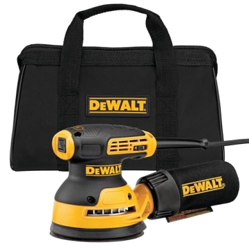 DEWALT 5-Inch Random Orbit Sander with Variable Speed