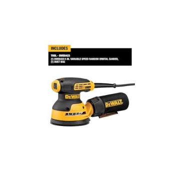 DEWALT 5-Inch Random Orbit Sander with Variable Speed