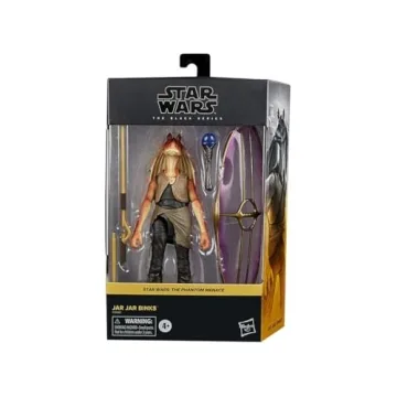 Jar Jar Binks Deluxe Action Figure for Star Wars Fans