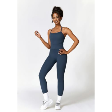 Stylish Women's Workout Set: Seamless & Flattering