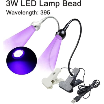 USB 3W LED UV Lamp for Gel Nails and Crafts