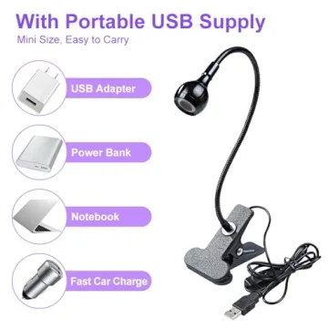 USB 3W LED UV Lamp for Gel Nails and Crafts