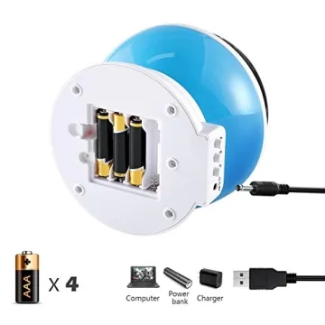 Luckkid 360° Baby Night Light Projector with USB
