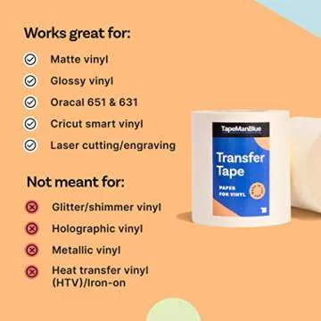 Premium 6" x 300' Transfer Tape for Crafting and Signs