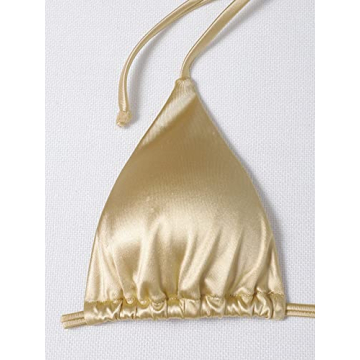 SOLY HUX Women's 3 Piece High Waisted Bikini with Skirt