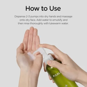 P.CALM Holy Basil Cleansing Oil for Sensitive Skin