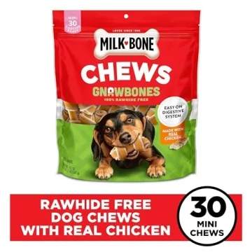Milk-Bone Gnaw Bones Real Chicken Flavor Dog Treats