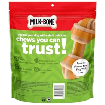 Milk-Bone Gnaw Bones Real Chicken Flavor Dog Treats