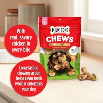 Milk-Bone Gnaw Bones Real Chicken Flavor Dog Treats