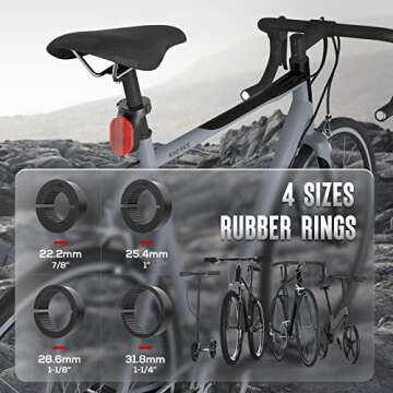 Airtag Mount for Bicycles | Hidden Anti-Theft Holder