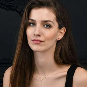 Cocktail Glass Earrings in Gold Plated Silver - Fun Jewelry