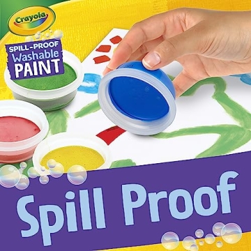 Crayola Spill Proof Paint Set for Washable Fun