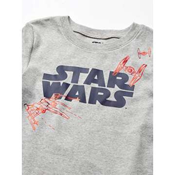 Amazon Essentials Star Wars Boys' Pajama Set - Pack of 2, Size 8