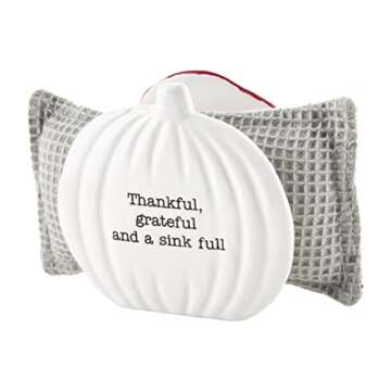 Mud Pie Circa Reversible Sponge Holder for Holidays