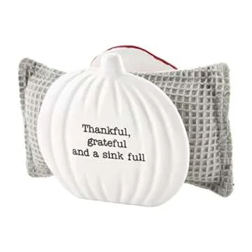 Mud Pie Circa Reversible Sponge Holder for Holidays