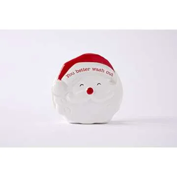 Mud Pie Circa Reversible Sponge Holder for Holidays