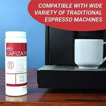 Urnex Cafiza Espresso Machine Descaler & Cleaner — 20oz Bottle (Case of 12)
