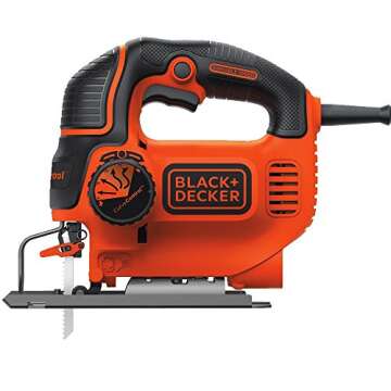 Optimal BLACK+DECKER Jig Saw with Smart Select and Clamps
