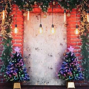 24 Inch Fiber Optic Christmas Tree for Holiday Cheer