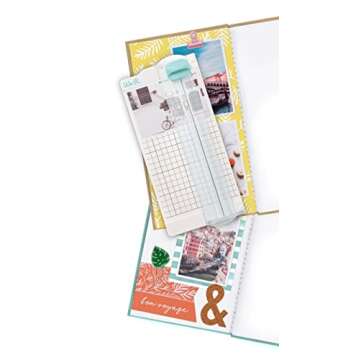 We R Memory Keepers-Mini Trimmer Tool, Paper Trimmer Card Stock Trimmer Craft Supplies Paper Crafts Trimming Tool Paper Trimmer for Crafting DIY Crafts Paper Trimmer for Card Making