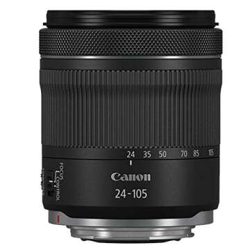 Alfts Variety Canon int. EOS R Mirrorless Digital Camera with 24 105mm f 4 7.1 Lens Bundle 128GB Memory Case Filters Tripod (24pc Bundle)