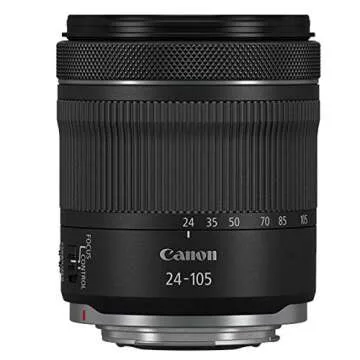 Alfts Variety Canon int. EOS R Mirrorless Digital Camera with 24 105mm f 4 7.1 Lens Bundle 128GB Memory Case Filters Tripod (24pc Bundle)