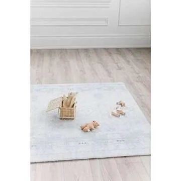 LITTLE Bot Ofie mat, Baby Play mat, Soft Foam mat, Durable and Non-Toxic (Oracle + Zen line, Large)