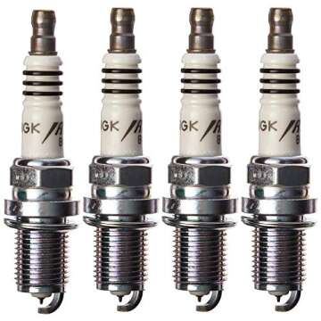 4 New NGK Iridium IX Spark Plugs TR55IX # 7164
