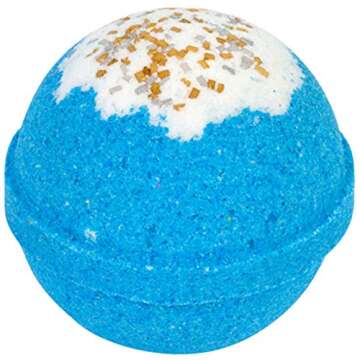 Two Sisters Bubble Bath Bomb Large 99% Natural Fizzy for Women, Teens and Kids. Moisturizes Dry Sensitive Skin. Releases Color, Scent, and Bubbles. Handmade in USA (Sleepy Time)