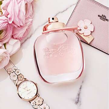Coach Floral Eau de Parfum - Long Lasting Fragrance with notes of Pineapple Sorbet, Peony & Crystal Musks - Floral & Fruity - 1.0 fl. oz.