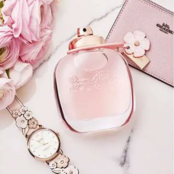 Coach Floral Eau de Parfum - Long Lasting Fragrance with notes of Pineapple Sorbet, Peony & Crystal Musks - Floral & Fruity - 1.0 fl. oz.