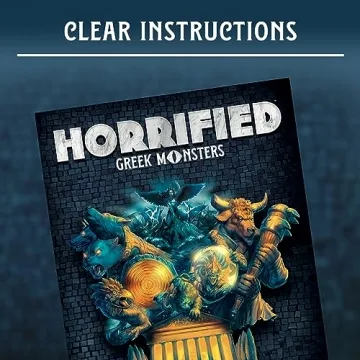 Horrified: Greek Monsters Board Game | Mythical Fun For All Ages