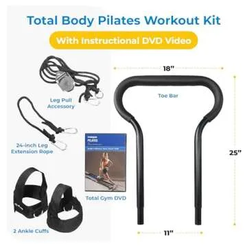 Total Gym Full Body Pilates Kit for Men and Women