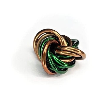 Möbii Fidget Ball (MultiColor): Quiet Mobius ADHD Anxiety Stim Stress Relief Toy Tool for Home Trav...