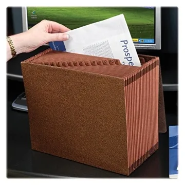 Smead 21 Pocket Expanding File for Easy Document Organization