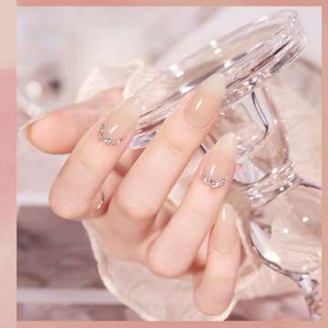 GAOY Jelly Gel Nail Polish Set for DIY Nail Art