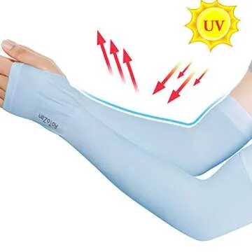 AoOnZan 6 Pairs Arm Sleeves for UV Protection and Comfort