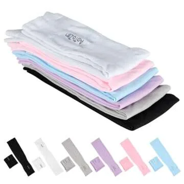 AoOnZan 6 Pairs Arm Sleeves for UV Protection and Comfort