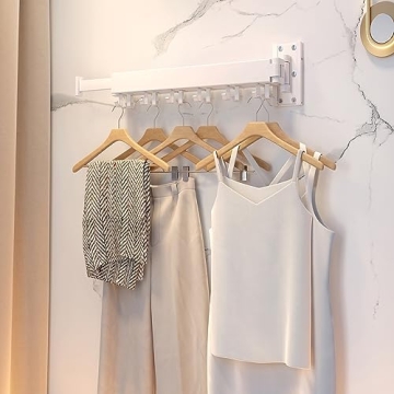 ZdwCyl Space Saving Wall Mounted Clothes Drying Rack