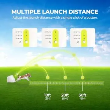 ALL FOR PAWS Original Dog Automatic Ball Launcher for Small and Medium Dogs, Dog Tennis Ball Throwin...