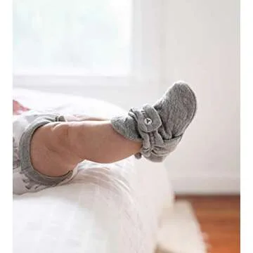 Burt's Bees Baby Slipper Socks - Organic Cotton Booties