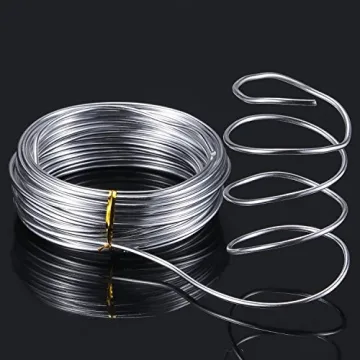 TecUnite Aluminum Craft Wire for Versatile DIY Projects