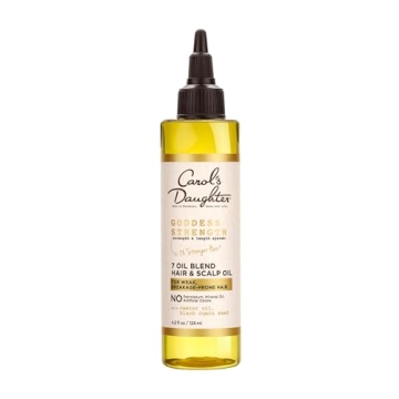 Carol's Daughter Goddess Strength 7 Oil Blend Scalp and Hair Oil for Healthy, Hydrated Hair