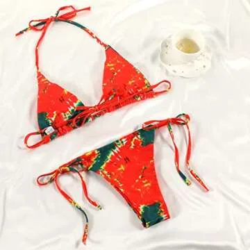 Chic Women Halter String Bikini Set for Summer Fun