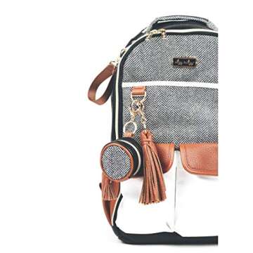 Itzy Ritzy Pacifier Holder Case with Clip - Stylish & Functional